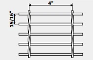 15-W-4 Welded Steel Bar Grating